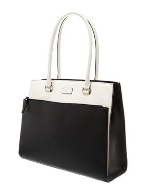 Elegant Black and White Tote Bag